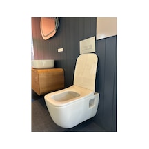 Cerastyle Aqua Kanalsız Asma Klozet + Yavaş Kapanır Kapak Diğer