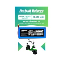 Musatti Smd Eec-5 Uyumlu Batarya Ultra Yüksek Kapasite 60v 25ah Elektrikli Scooter Bataryası Diğer