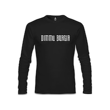 Dimmu Borgır - Logo Siyah Erkek Sweatshirt