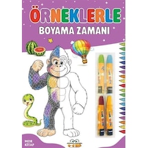 Örneklerle Boyama Zamanı - Mor Kitap / Kolektif