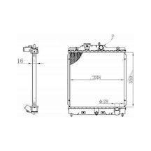 Radyatör Su Cıvıc 92-00 16mm M-t Brazıng