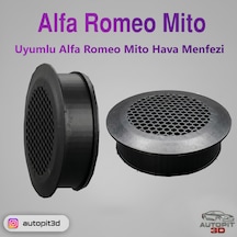 Alfa Romeo Mito Uyumlu Hava Menfezi Çifti Alfa Romeo Mito