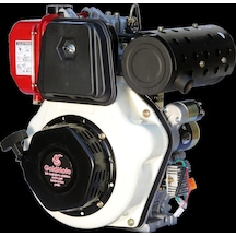 Goldmoto Gm192Fbe-B Dizel Motor 12 Hp Marşlı Krank Mili Kamalı