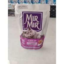 Mır Mır Jöle İçerisinde Parça Etli Sığır Etli Yetişkin Kedi Maması 24 x 85 G
