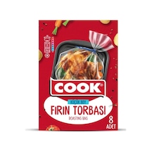 Cook Fırın Torbası, Standart Boy, 25 X 38 Cm, 8 Yaprak, Polyester Telli Diğer