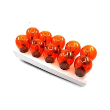 10 Adet 12v 21/5w 1016 Turuncu Sinyal Ampul Çift Duy Yakın Tırnak