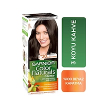 Color Naturals Saç Boyası 3 Koyu Kahve
