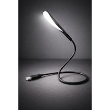 Usb Lamba, Kısılabilir Usb Işık, 2,8w Esnek Klavye Işığı, Pc Bilgisayar İçin, 14 Led İnci, 3 Kademeli Ayarlanabilir Parlaklık, Açma/kapama Dokunmatik Şalteri, D10 Usb Led Siyah