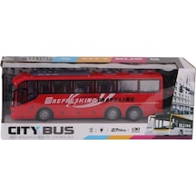 Mey İthalat Qh866-2 Şarjlı Kumandalı Otobüs Kırmızı