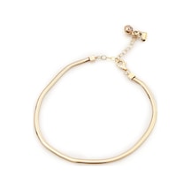 Italyan Balık Sırtı Altın Bileklik N11.12172 Sarı Altın