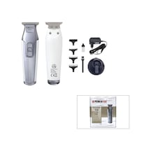 Powertec Tr-758 Saç Sakal Ense Çizim Traş Makine T Bıçak Hız Ayarı Şarj Gösterge Hızlı Fiş Şarj