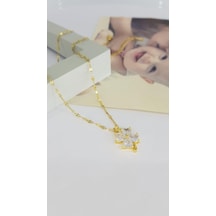 Sones Çelik Kolye Sns202878 Gold