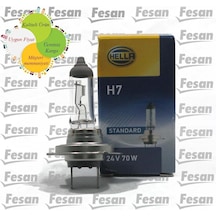 Fesanotomotiv Hella 24 Volt H7 Far Ve Sis Ampulü 70W 8Gh178555251
