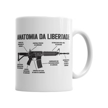 Anatomia Da Liberdade Kupa Bardak Porselen No31492 Karışık