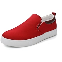 Ikkb Yeni Moda Büyük Beden Rahat Erkek Günlük Ayakkabı Kırmızı