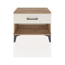 Arges Komodin Tek Çekmeceli 60x30x48 Çam-aytaşı Çam