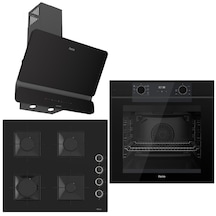 Ferre Fryart QEP63CS - SS205 - D080-SA Ankastre Set Siyah