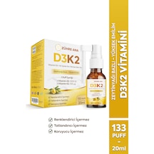 Vitamin D3&k2 İçeren Sıvı Takviye Sprey 20 ML