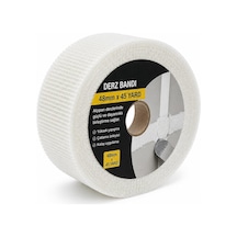 Derz Filesi 48 Mm X 45 Yard Kendinden Yapışkanlı Fiberglas Alçıpan Ek Yeri Çatlak Önleyici File 10