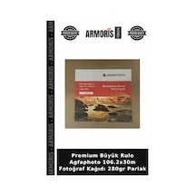 Premium Büyük Rulo Agfaphoto 106.2x30m Fotoğraf Kağıdı 280gr Parlak