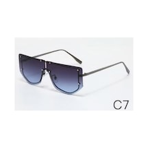 Kadın Uv-400 Korumalı Güneş Gözlüğü Lacivert - 719446846 Siyah
