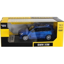 1/3 Bmw X5 M Mavi Model Araba