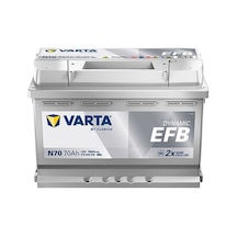 Varta 12V 70 Ah 760A Start-Stop Efb N70 Akü