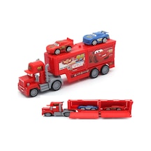 Cars Mack Tır Açılır Kapanır Kasa 2 Araçlı 33 Cm Sürtmeli Tır