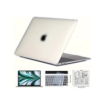 Honeybeeshop 4'lü Ultra İnce Macbook Uyumlu Air M1 M2 M3 M4 A2337 A2338 A2442 A2681 A2941 A3113 A3240 A3241 Kılıf Ekran Klavye Filmi Seti