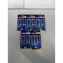 5 Paket Mini Yassı Bıçak Çatal Sigorta 50 Adet