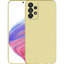 Galaxy Uyumlu A33 5g Kılıf Klfs Premier Silikon Kapak - Gold Gold