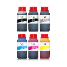 QC Epson EcoTank ET-8550 Uyumlu Yazıcı Mürekkep Seti 250ml 6 Renk