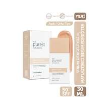 The Purest Solutions Sebum Dengeleyici & Matlaştırıcı Serum Fondöten SPF 50+, 30 ml – Açık / Orta Ton