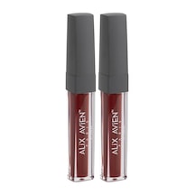 Uzun Süre Kalıcı Yapışkan His Bırakmayan Nemlendirici Dudak Parlatıcısı - Lipgloss 06 Cherry 2 Paketi 0