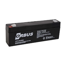 Orbus 12v 2.2 Ah / 2.3 Ah Akü Kuru Tip (178*34*60) Uzun (0.9 Kg) N11.10776