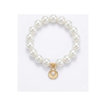 Doğal Taş Bileklik Beyaz - 875401003 Beyaz