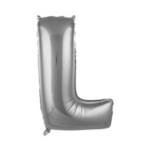 34" Folyo Harf 76cm "l" Silver / Gümüş Gümüş