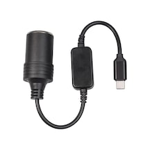 Type-c 5 Volt To 12 Volt Çakmak Fi Ş Çevi Ri Ci