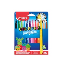 Maped Color'peps Long Life Keçeli Kalem 12 Renk 844000