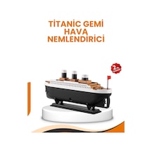 Gld-spt- 7 Renk Ortam Işıklı Dekoratif Gemi Tasarım Hava Nemlendirici Difüzör