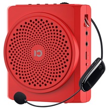 Shıdu S619 Taşınabilir Ses Amplifikatörü Mini Bluetooth Mikrofon Destekleyen Tf Kart/aux Kablo/u Disk - Kırmızı 681900229b