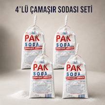 4'lü Toz Çamaşır Soda Sepeti