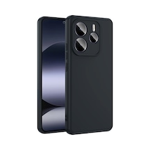 Xiaomi Redmi Note 14 5g Kılıf Yumuşak Silikon Kamera Korumalı Lansman Pazarplus Siyah