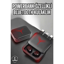 Bluetooth Kulaklık Powerbank Özelliği Yüksek Ses Kaliteli Tws Kulaklık - Lisinya