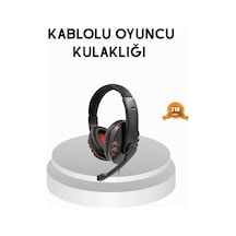 Profesyonel Kulaklık - Mikrofonlu, Yumuşak Pedli, Stereo Ses Kalitesi, Tere Dayanıklı