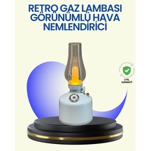 280 Ml Tanklı Retro Gaz Lambası Difüzör Usb Şarjlı Hava Nemlendirici - Lisinya