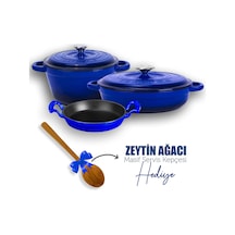 Lava Döküm 3x New Heritage Serisi Döküm Demir Tencere Tava Seti 001