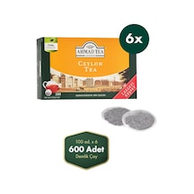 Ahmad Tea Ceylon 100x3,2 Gr Demlik Poşet Çay X 6 Adet