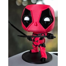 Funko Pop Marvel Deadpool Figür 10 Cm Koleksiyonluk Standlı Masaüstü Dekoratif Biblo Oda Dekoru