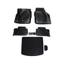 Land Rover Freelander 2 2006-2016 Havuzlu Paspas Ve Bagaj Seti Bi Siyah